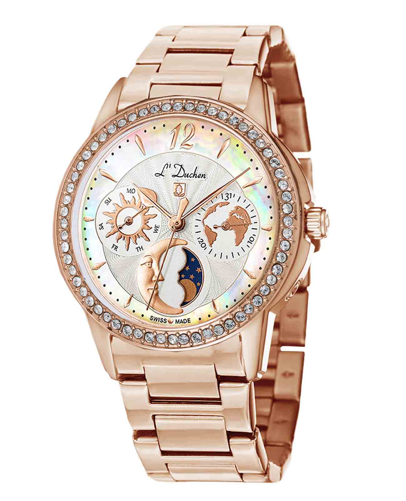 L'Duchen L'Duchen Celeste D 737.40.33 , наручные женские часы фото под углом